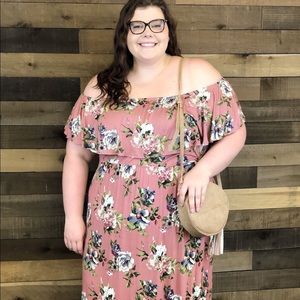 Feeling The Love Floral Maxi Dress